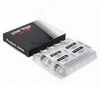 Boîte en carton personnalisée en gros avec insert en mousse pour flacon en verre de 5 ml et 10 ml