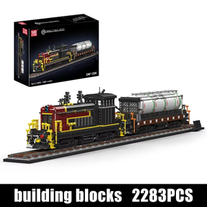 Mould King 12052 Technical Train Toys The SW1200 Diesel Locomotive Building <b>Block</b> RC Locomotive Model Brick Kid Christmas Gift - Product Image 1