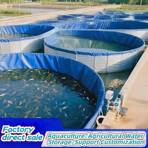 ถัง PVC ขนาดใหญ่แบบพับได้เคลื่อนย้ายได้ถัง<span class=keywords><strong>เลี้ยง</strong></span><span class=keywords><strong>ปลา</strong></span>บ่อ<span class=keywords><strong>เลี้ยง</strong></span><span class=keywords><strong>ปลา</strong></span>ที่มีความหนาแน่นสูงการเลี้ยง<span class=keywords><strong>ปลา</strong></span>และกุ้งเพาะเลี้ยงสัตว์น้ำ - Product Image 6