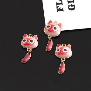 จี้ห้อยรูปหางแมวการ์ตูน ทำจากโลหะผสม สำหรับทำเครื่องประดับ DIY ของขวัญสำหรับทุกเพศทุกวัย ผลิตจากโลหะผสมสังกะสี เมืองอี้หวู่ - Product Image 3