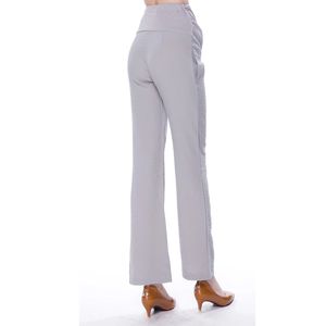 Emotion Moms Big Size <strong>Maternity</strong> Palazzo Long Straight Fit Summer Pregnancy Adjustable High Waist Cool <strong>Linen</strong> Fabric <strong>Trousers</strong> - Product Image 6