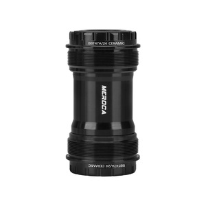 Eje de <span class=keywords><strong>Pedalier</strong></span> Roscado MEROCA T47, Rodamiento de Acero/Cerámica, 68/86 mm, 24 mm, para Bicicleta de Montaña y Carretera - Product Image 1