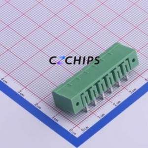 KF2EDGRM-5.0-6P Plug-in <b>Terminal</b> <b>Block</b> Bent Lead Through Hole,P=5mm Board-to-Board / Socket - Closed Screw Fixing 1x6P 5mm - Product Image 2