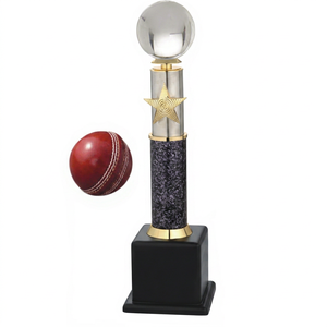 Trofeo de alta calidad con materiales premium y estándares de acabado excepcionales, trofeos de críquet de metal. - Product Image 1