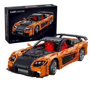 Juego de bloques de construcción de coche Cada 1:8, juegos de regalo 1/8, <span class=keywords><strong>Big</strong></span> Rc Mini Moc Micro, chico adulto, plástico, venta al por mayor, modelo pequeño, ladrillos mágicos, juguete - Product Image 4