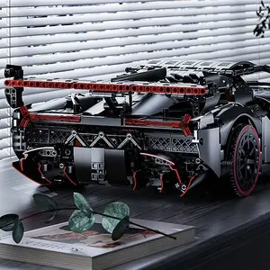 <span class=keywords><strong>Kbox</strong></span> 10522 3711 Piezas MOC Coche Deportivo Técnico de Ladrillos Modelo de Juguete de Ensamblaje para Niños Regalo Bloques de Construcción - Product Image 5