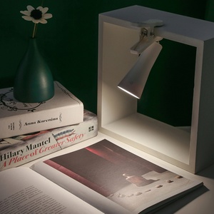Lampe de lecture tactile à clip amovible sans fil, lampe de table multifonction rechargeable à LED, lampe de bureau, lampe torche 30, best-seller - Product Image 3