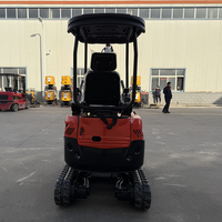 Nouvelle mini-excavatrice compacte de 2,5 tonnes avec moteur Kubota, machine à chenilles pour jardin et ferme