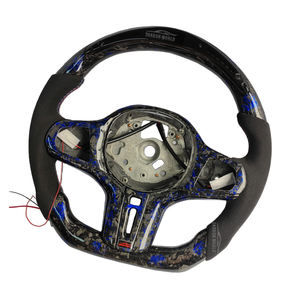 Volante Deportivo de Fibra de Carbono Forjada para <span class=keywords><strong>BMW</strong></span> G20 G22 G28 G30 G38 G80 G82 M 320i 330i 330e 340i 540i G02 G11 - Product Image 2