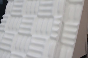 Tùy chỉnh mật độ cao Kim tự tháp melamine kỵ nước âm thanh Bảng điều chỉnh Acoustic bọt Nhà cung cấp - Product Image 3