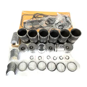 Untuk CUMMINS 6CTA8.3 6CTA 6CT 6CTAA8.3 6CT8.3 kit perbaikan mesin gasket lengkap bantalan mesin