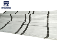 Bâche en HDPE MILLION 190g, matériau imperméable pour couverture extérieure, agriculture, construction, transport