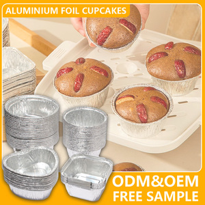 Moule/récipient en forme de pain rectangulaire en feuille d'aluminium avec couvercle - Product Image 4