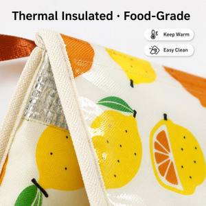 Bolsa Térmica Reutilizable XL de 20L, Impermeable, para Entrega de Alimentos, Aislada, para Llevar Comida, con Certificaciones FDA, CE, ISO, BSCI, Personalizable OEM - Product Image 2
