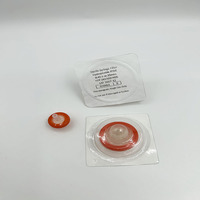 Filtro per Siringa in PTFE Idrofobico da 13mm, 0,22μm, Verde, per Filtrazione di Solventi Organici e Gas, Confezione da 100 Pezzi, OEM