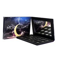 Palette d'ombres à paupières OEM Palette d'ombres à paupières personnalisée avec boîte de maquillage miroir