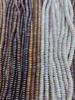 Perles d'eau douce naturelles Edwin en vrac, en forme de bouton, blanches, à double trou, trous croisés, qualité AAAAA, taille 10-12mm pour la vente en gros