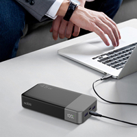 Batería Externa al por Mayor de 20000mAh con Doble USB PD 45W, Precio de Fábrica, con Batería de Polímero de Litio