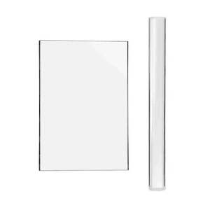 Keep Smiling Set of 6 Acrylic Transparent <strong>Clay</strong> Pressing <strong>Plate</strong> Blade Shaping DIY Tool - Product Image 3