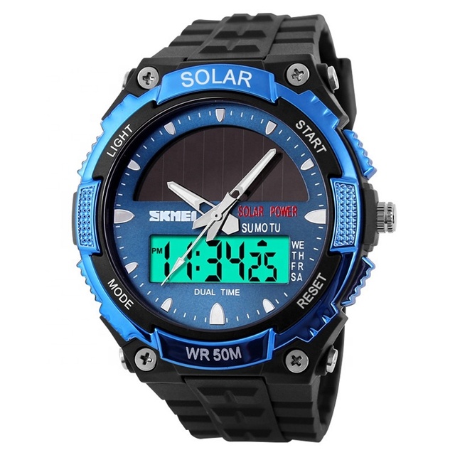Luxury Skmei 1049 Digital Analog Sports Quartz Mens Wrist Watch