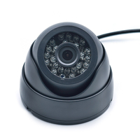 Cámara Domo AHD 1080P con Micrófono de Audio, Gran Angular, para Monitoreo Interior de Autobuses, Autocares y Autobuses Escolares, Sistema MDVR