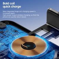 Cargador de Teléfono Eway 2026, Soporte Inalámbrico para Auto de 15W con Inducción Inteligente y Abrazadera Automática, Fácil de Instalar