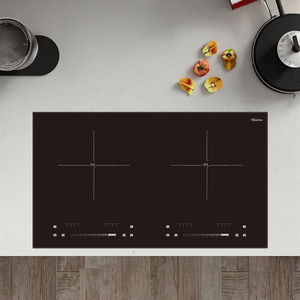 Table de cuisson à induction encastrable 2 brûleurs en verre céramique 2200W*2 pour usage domestique, fabrication OEM/ODM en Chine - Product Image 2