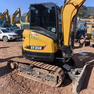 Excavadora SANY Usada, Modelo SY35U, de Alta Calidad, 3.5 Toneladas, Hidráulica, Mini Excavadora Usada SANY SY35U de China - Product Image 2