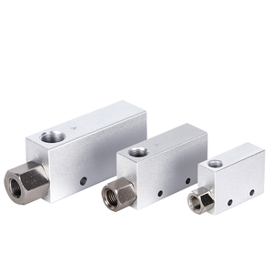 Éjecteur d'air en alliage d'aluminium à haute pression négative, soupape d'échappement CV-10HS 15HS 20HS, pièces de générateur de vide pneumatique - Product Image 1