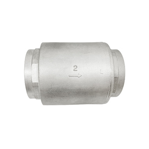 Válvula roscada personalizable de una sola placa, Grado Alimenticio SUS316, prevención de reflujo de uso de bomba de 2" - Product Image 6