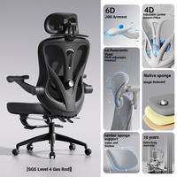 Sedia Ergonomica in Rete per Casa, Ufficio, Gaming e Studio, Comoda per Lunghe Sessioni, Reclinabile, con Braccioli 4D, Altezza Regolabile e Girevole