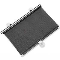 Parasol Retráctil de Polietileno para Ventana de Coche, 68*125CM, Protector Solar con Bloqueo de Calor, Accesorios para Coche, Venta al por Mayor