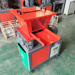 เครื่องทำลายยางอุตสาหกรรมแบบเพลาคู่ขนาดเล็ก180E ชุด TSS สำหรับเศษขยะที่เป็นของแข็งประกอบด้วยเครื่องยนต์อลูมิเนียม - Product Image 3