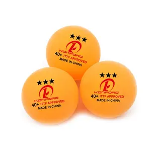 国际乒联批准3星级塑料乒乓球环保塑料球40 + 来自中国顶级制造商