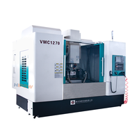Centre d'usinage vertical GSK CNC 5 axes BT40 VMC1270, haute précision, robuste, 12000 tr/min, 0,01 mm