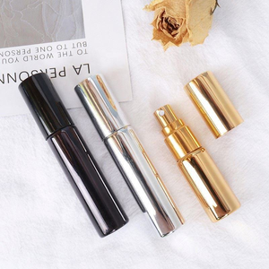 Cylinder <b>Perfume</b> Bottles Gold Silver Black Spray <b>Atomizer</b> 5ml 10ml 15ml Cosmetic Packaging Tube Roll On Sealing - Product Image 5