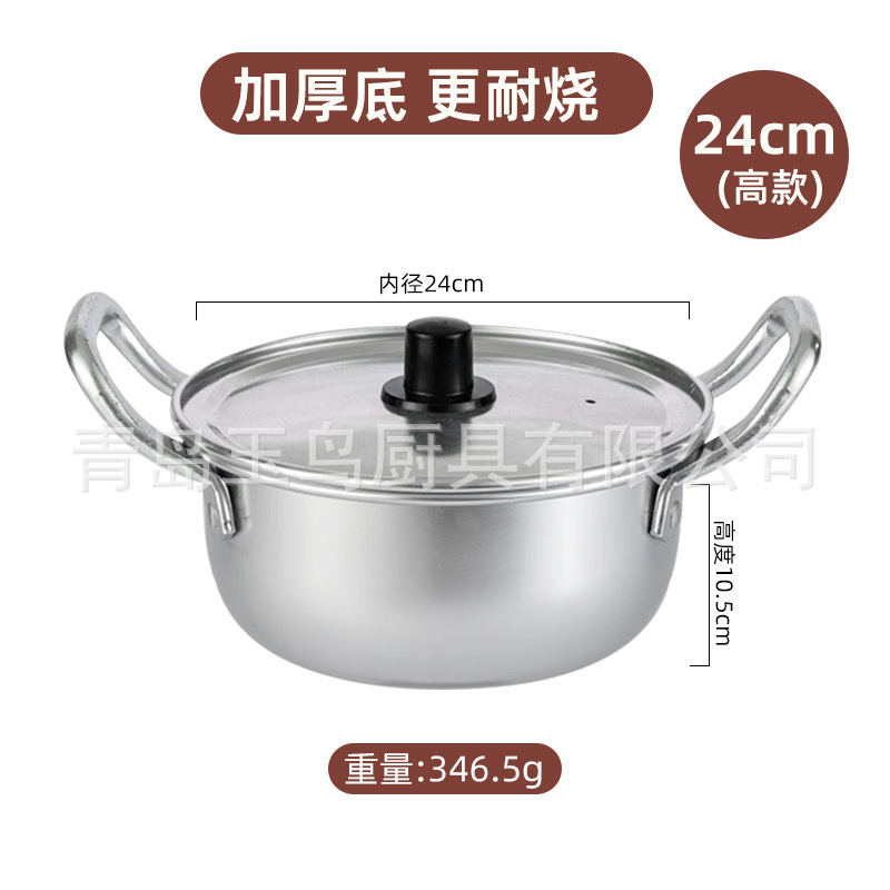 24cm Mini Aluminum Stockpot [Serves 4-5]