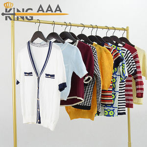 <span class=keywords><strong>Magasin</strong></span> de vêtements pull pour femmes marque vêtements d'été seconde <span class=keywords><strong>main</strong></span> femmes vêtements d'occasion pull corée - Product Image 5