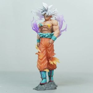 <span class=keywords><strong>Figurine</strong></span> de collection Dragon DBZ Super Saiyan <span class=keywords><strong>Ultra</strong></span> <span class=keywords><strong>Instinct</strong></span> Son Goku en pose debout, 16 cm, modèle manga, statue en PVC, <span class=keywords><strong>figurine</strong></span> d'anime, jouet, cadeau - Product Image 3