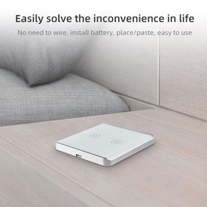 Support Customized Patterns Zigbee Smart 2 Gang Wireless Scene <strong>Mode</strong> Custom Scene Linkage Long Press Battery Scene <strong>Switch</strong> - Product Image 3