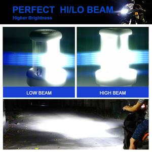 Bombilla LED para Faro de Motocicleta, Cuerpo de Cerámica, CA/CC, H4, Luz para Moto - Product Image 6