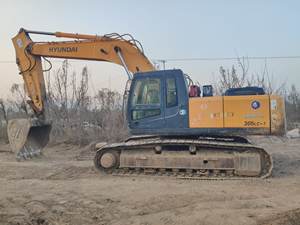 Excavadora de Orugas Hyundai 305LC-7S Usada de Alta Calidad, Marca Surcoreana, con Motor y Componentes de Engranajes, Envío Gratuito - Product Image 2