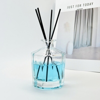 250ml Reed Diffuseur Bouteille Diffuseur Bouteille Avec Emballage Vide Verre Aroma Diffuseur Bouteille Avec Nature Reed Bâtons