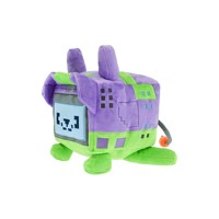 Kreatives Plüschspielzeug mit Stecker-Endstück, Niedlicher Quadratischer Roboter, Hochwertiges Stofftier, Kinderbegleiter