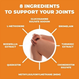 Complément de Soutien Articulaire Sans Coquillages pour la Santé : Glucosamine, Chondroïtine, Curcuma, MSM, Boswellia - Product Image 3