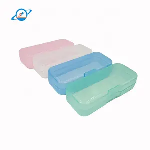 Cheap price transparent pvc plastic sunglasses eyewear glasses storage case box for children eyeglass cases