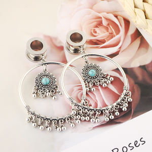 कान का गेज सुरंगों प्लग करने वाले गहने सर्पिल कान स्टेनलेस स्टील की कान सुरंग के चक्कर काट रहा है - Product Image 6