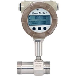 FTPSSSRQC Stainless Steel Turbine <b>Flow</b> <b>Meter</b> DN6 Threaded Digital For <b>Water</b> Diesel 4 20mA RS485 Output - Product Image 1