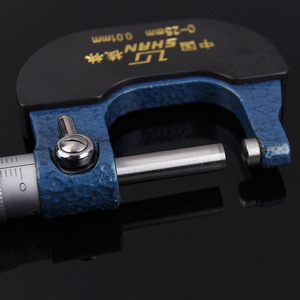 Lg Shan Wall Thickness <b>Micrometer</b> 0-25mm Outside Diameter Measurement Tool For Precision Engineering Use - Product Image 2
