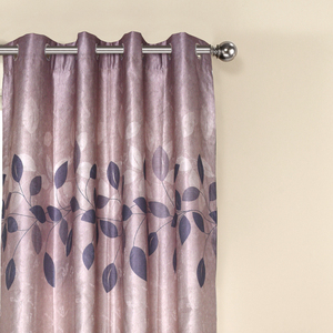 Venta caliente 100% poliéster clásico nuevo diseño púrpura aislado Blackout sala <span class=keywords><strong>de</strong></span> estar y dormitorio ventana moderna cortina personalizada - Product Image 5